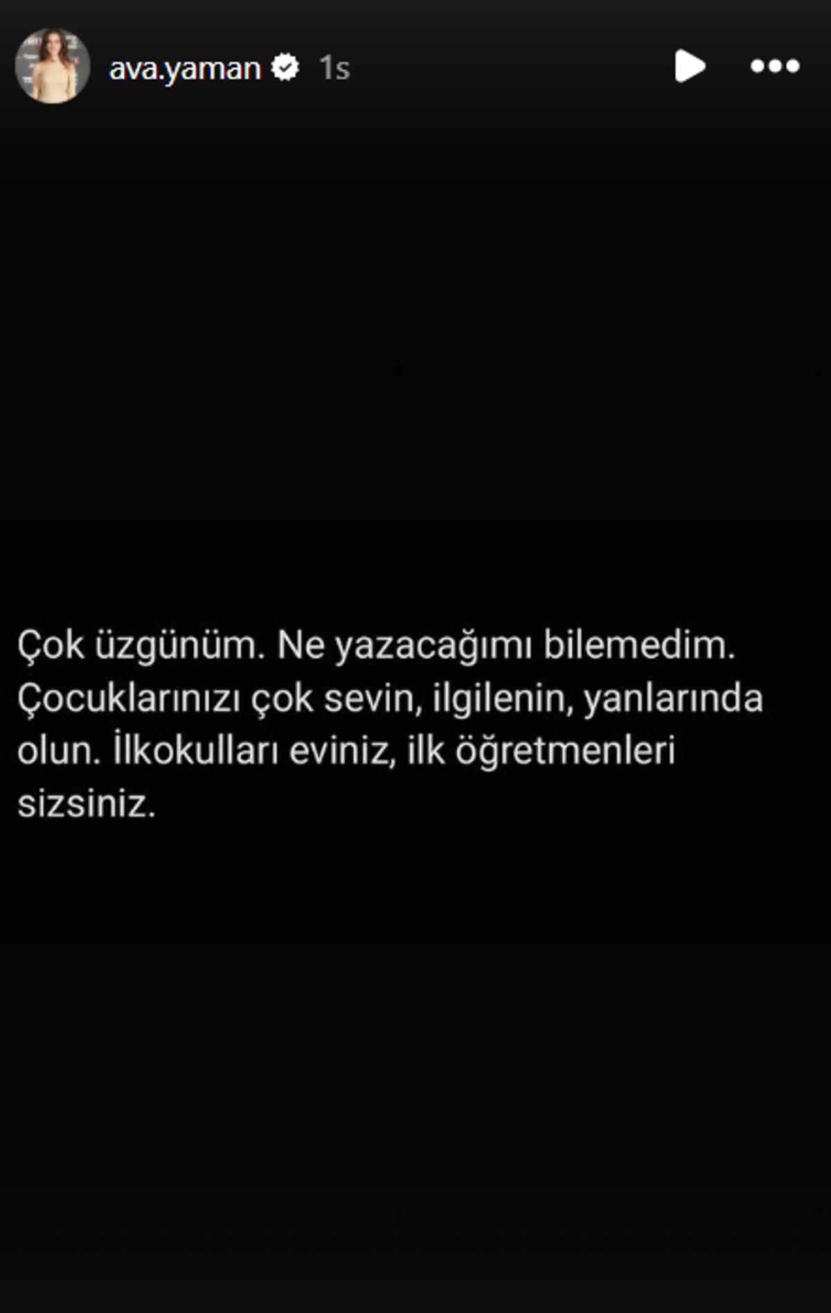 Taşacak Bu Deniz yayın akışından &ccedil;ıkarıldı! Ava Yaman paylaştı 2