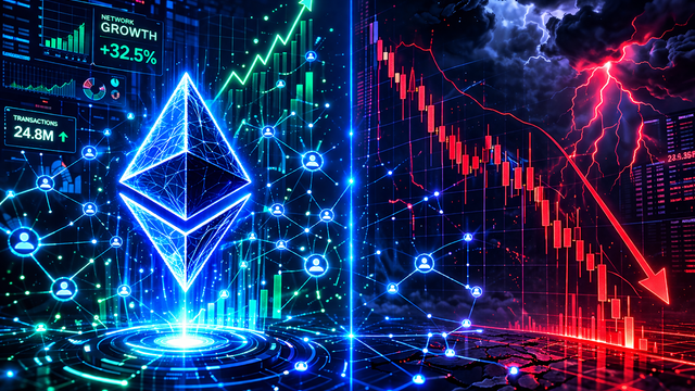 Ethereum rekor kırdı ama fiyatı neden d&uuml;ş&uuml;yor