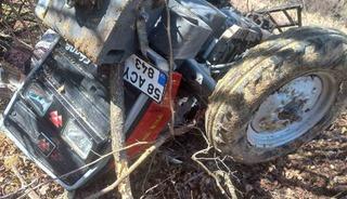 Sivas&rsquo;ta trakt&ouml;r devrildi, 2 kardeşten 1&rsquo;i &ouml;ld&uuml;