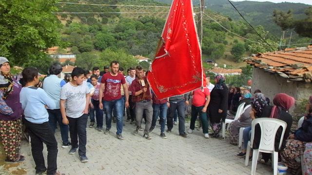 Gelini mehteran takımı ile aldı 3