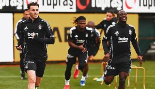 Beşiktaş, Samsunspor ma&ccedil;ının hazırlıklarını s&uuml;rd&uuml;rd&uuml;