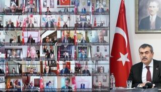 Milli Eğitim Bakanı Tekin, 81 il milli eğitim m&uuml;d&uuml;r&uuml;yle bir araya geldi