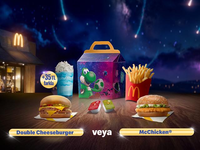 S&uuml;per Mario Efsanesi McDonald&rsquo;s Men&uuml;lerinde