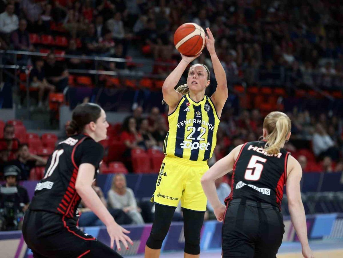Kadınlar Euroleague&rsquo;de Fenerbah&ccedil;e 7. kez finalde 2