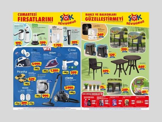 ŞOK'a bah&ccedil;e ve elektronik &uuml;r&uuml;nler geliyor! 