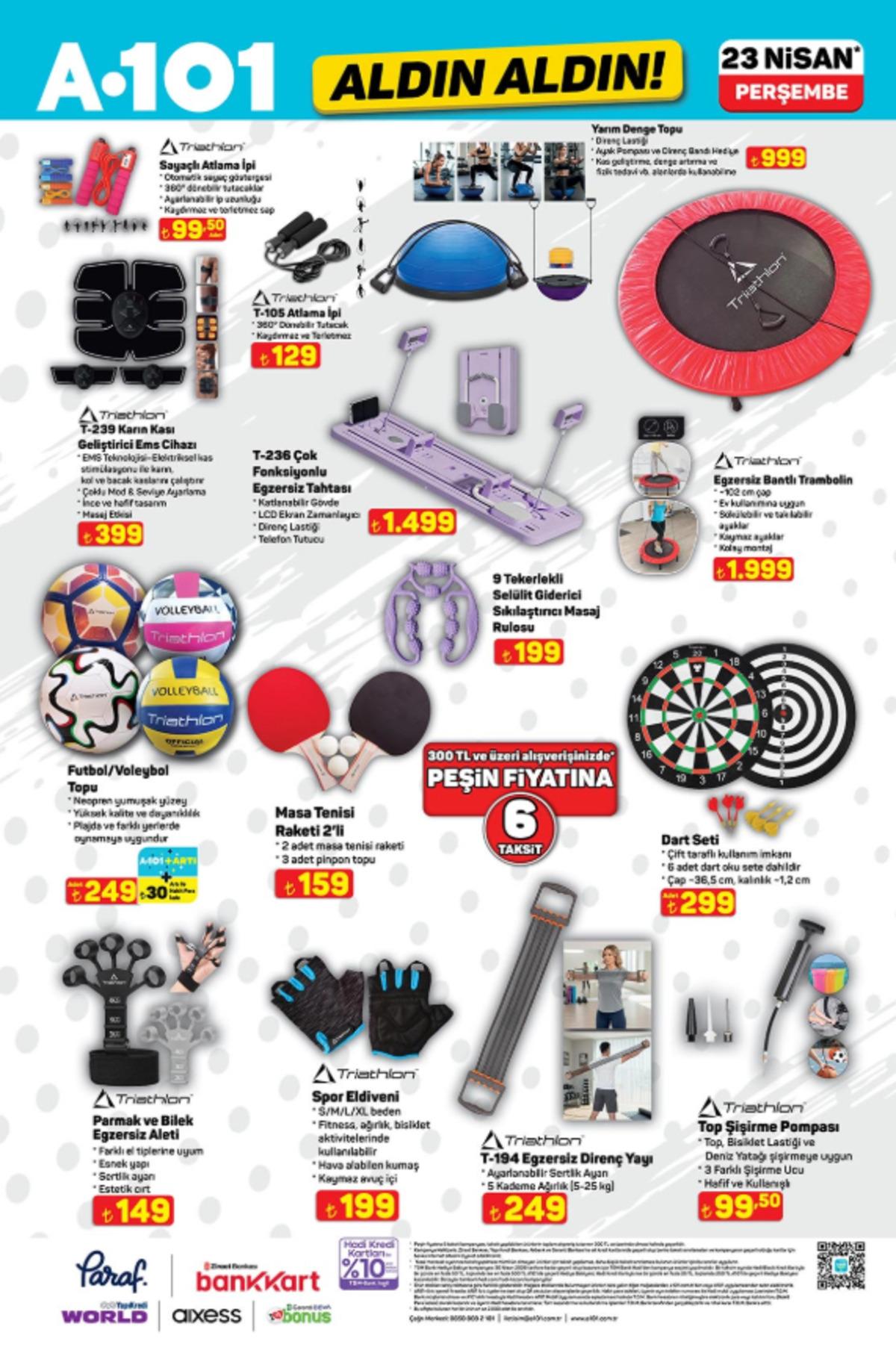 A101 e elektrikli moped geliyor! 23 Nisan 2026 A101 kataloğu 13