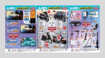 A101'e elektrikli moped geliyor! 23 Nisan 2026 A101 kataloğu