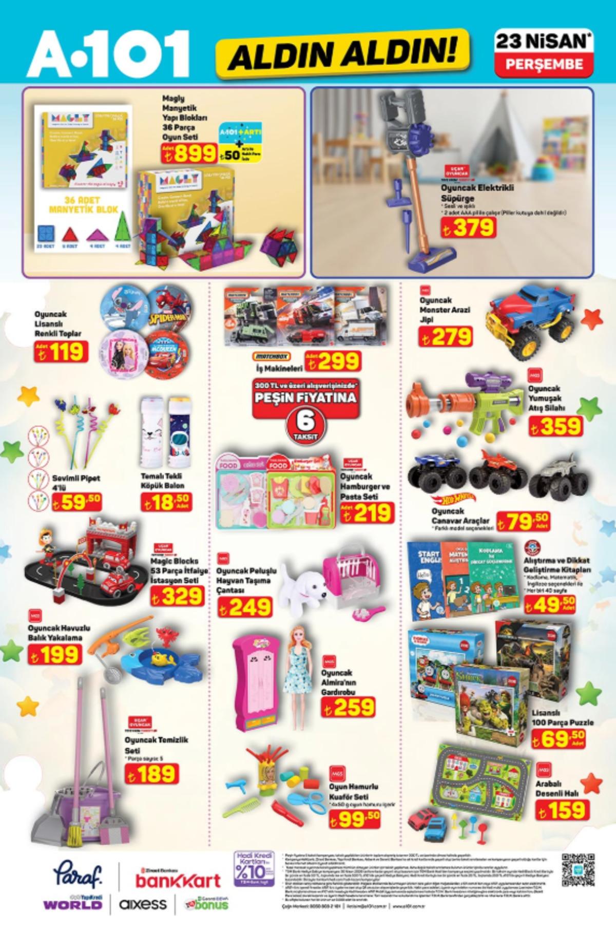 A101 e elektrikli moped geliyor! 23 Nisan 2026 A101 kataloğu 15