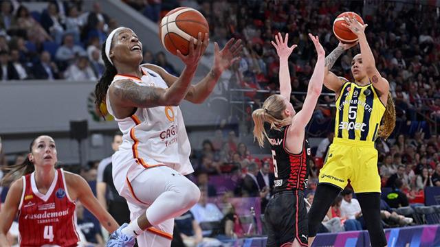 Euroleague'de Türk derbisi! Galatasaray ve Fenerbahçe finali