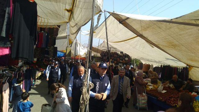 Darıca’nın pazarları denetleniyor