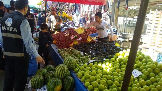 Darıca’nın pazarları denetleniyor