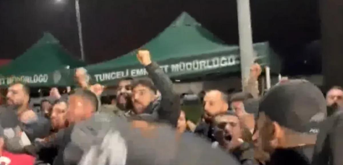 Eski vali Tuncay Sonel ve oğluna b&uuml;y&uuml;k &ouml;fke!  Katil  sloganlarıyla lin&ccedil; girişimi 1