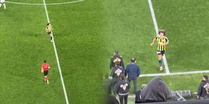 Kadık&ouml;y'de ilgin&ccedil; olay! Guendouzi, stadyumu b&ouml;yle terk etti