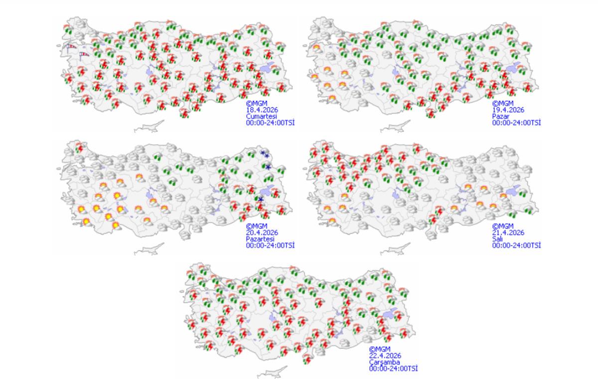 19 ile turuncu ve sarı kodlu alarm! Sıcaklık 10 derece birden d&uuml;şecek 3