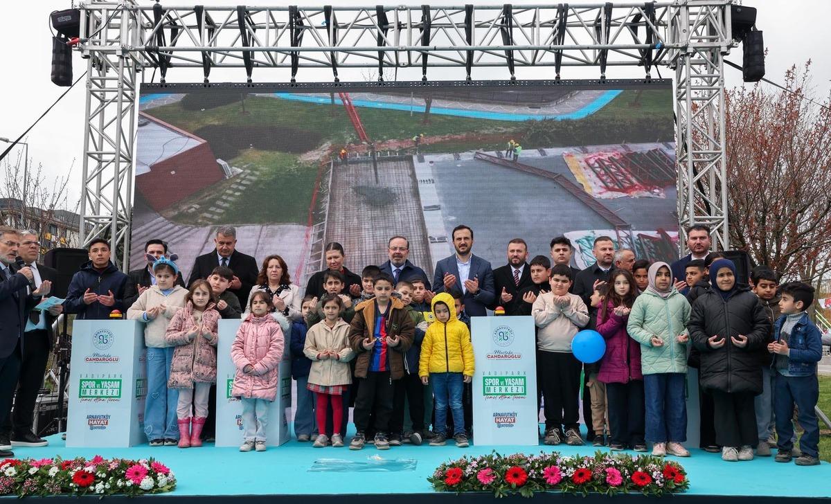 Arnavutk&ouml;y&rsquo;de hizmet yağmuru: 3 yeni tesis A&ccedil;ıldı, Vadipark Spor ve Yaşam Merkezi&rsquo;nin temeli atıldı 6