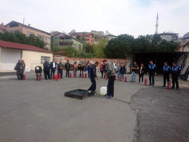 BEY-AFAD’dan yangın eğitimi ve tatbikatı