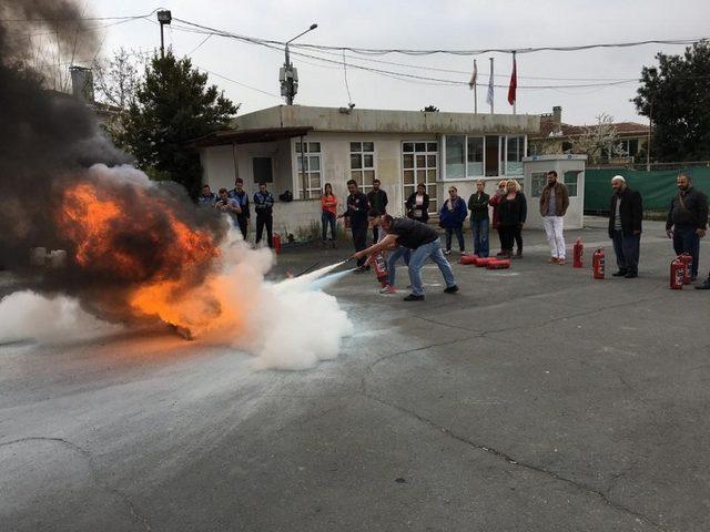 BEY-AFAD’dan yangın eğitimi ve tatbikatı