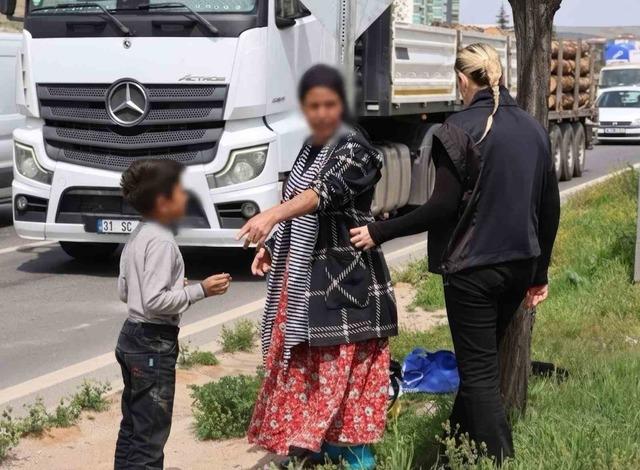 Kırıkkale&rsquo;de dilencilik yapan şahıslara operasyon 1