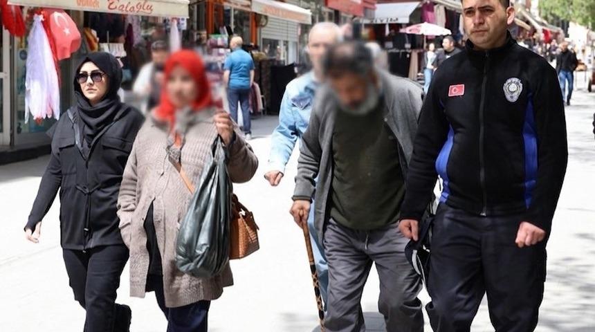 Kırıkkale&rsquo;de dilencilik yapan şahıslara operasyon