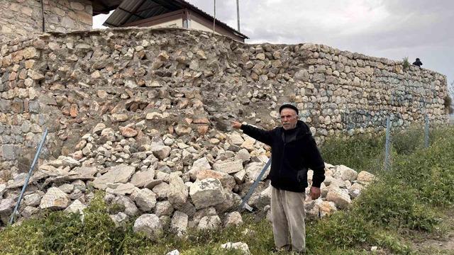 Roma İmparatoru Sezar&rsquo;ın "Geldim, g&ouml;rd&uuml;m, yendim" dediği kale surlarında &ccedil;&ouml;kme yaşandı 3