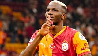 Galatasaray'a Osimhen m&uuml;jdesi! Gen&ccedil;lerbirliği ma&ccedil;ında d&ouml;n&uuml;yor