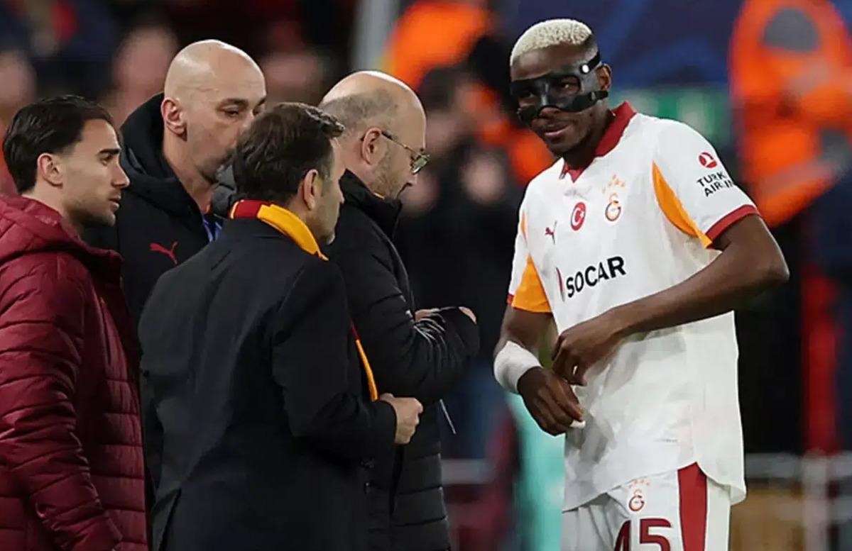 Galatasaray a Osimhen m&uuml;jdesi! Gen&ccedil;lerbirliği ma&ccedil;ında d&ouml;n&uuml;yor 1