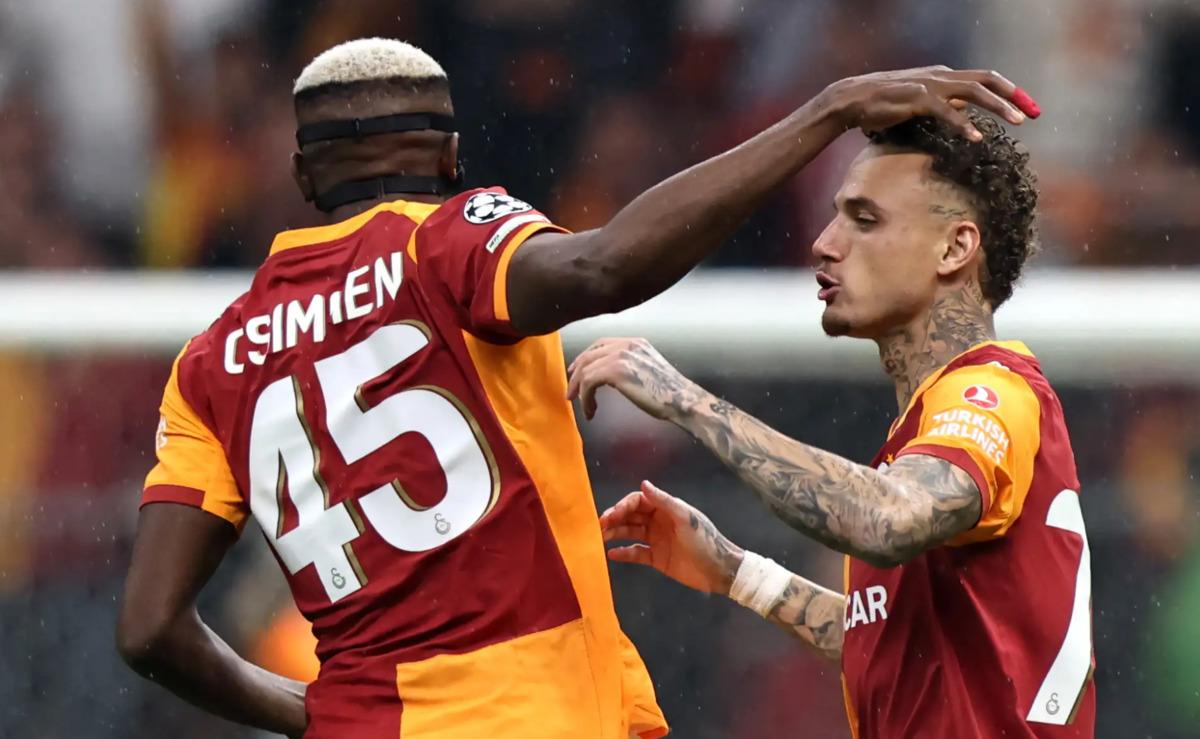 Galatasaray a Osimhen m&uuml;jdesi! Gen&ccedil;lerbirliği ma&ccedil;ında d&ouml;n&uuml;yor 2