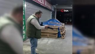 Zonguldak'ta dehşet anları! Pompalı t&uuml;fekle iş yerini basıp kurşun yağdırdı