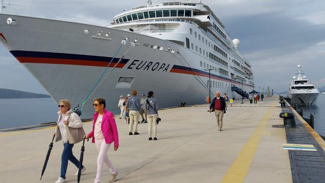 Bodrum'a Europa kruvaziyeriyle 357 turist geldi