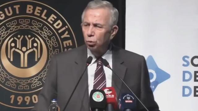 Mansur Yavaş Bunu seyredemeyiz diyerek açıkladı: Artık konuşmanın zamanı geldi