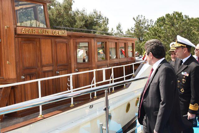 Atatürk'ün gezi teknesi, 'M/G Acar' müze olarak ziyarete açıldı