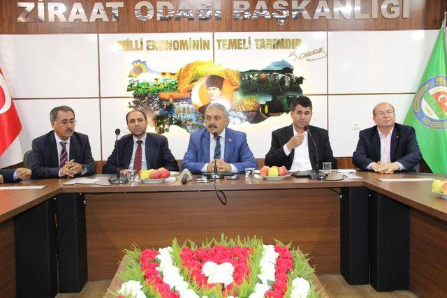 Karaman Ziraat Odası Başkanı Recep Muğlu, adaylığını açıkladı