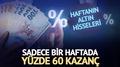 BIST'te bir haftada y�zde 60 kazand�ran 3 hisse