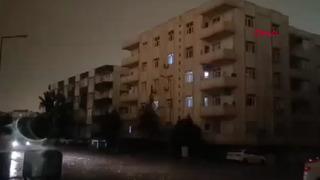 Mardin'de şiddetli yağmur! Cadde ve sokaklar göle döndü