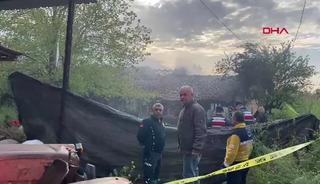 Manisa'da bağ evinde yangın! Yaşlı adam hayatını kaybetti