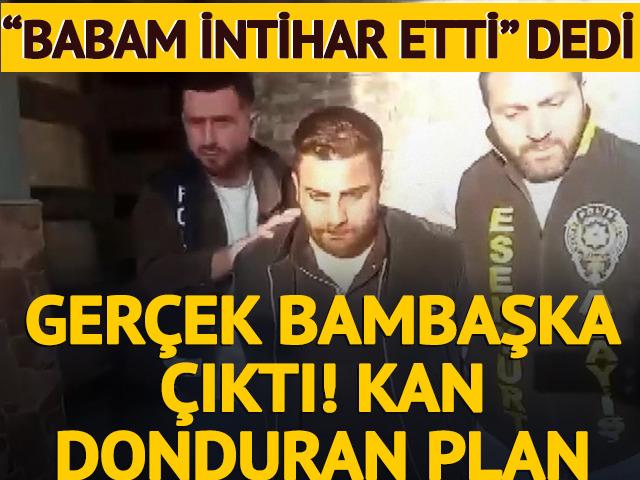 İntihar dedi cinayet &ccedil;ıktı! Oğlu babasını vurdu