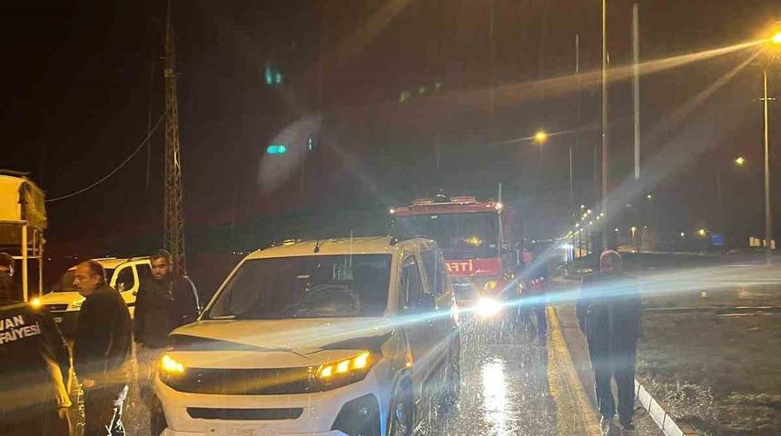 Van&rsquo;da trafik kazası: 1 yaralı