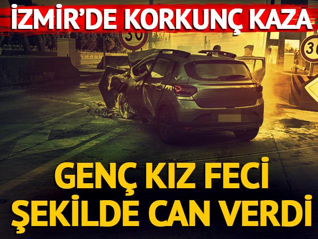 Yer: İzmir! Gen&ccedil; kız yanan ara&ccedil;ta feci şekilde can verdi