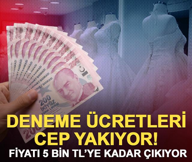 Kapıdan giren 500 TL &ouml;d&uuml;yor! Gelinlik deneme &uuml;cretleri arttı
