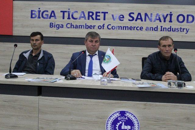 Biga Ovası Sulama Birliği Toplantısı yapıldı