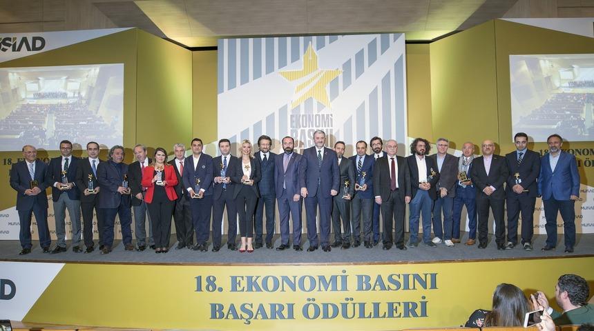 MÜSİAD Ekonomi Basını Başarı Ödülleri sahiplerini buldu