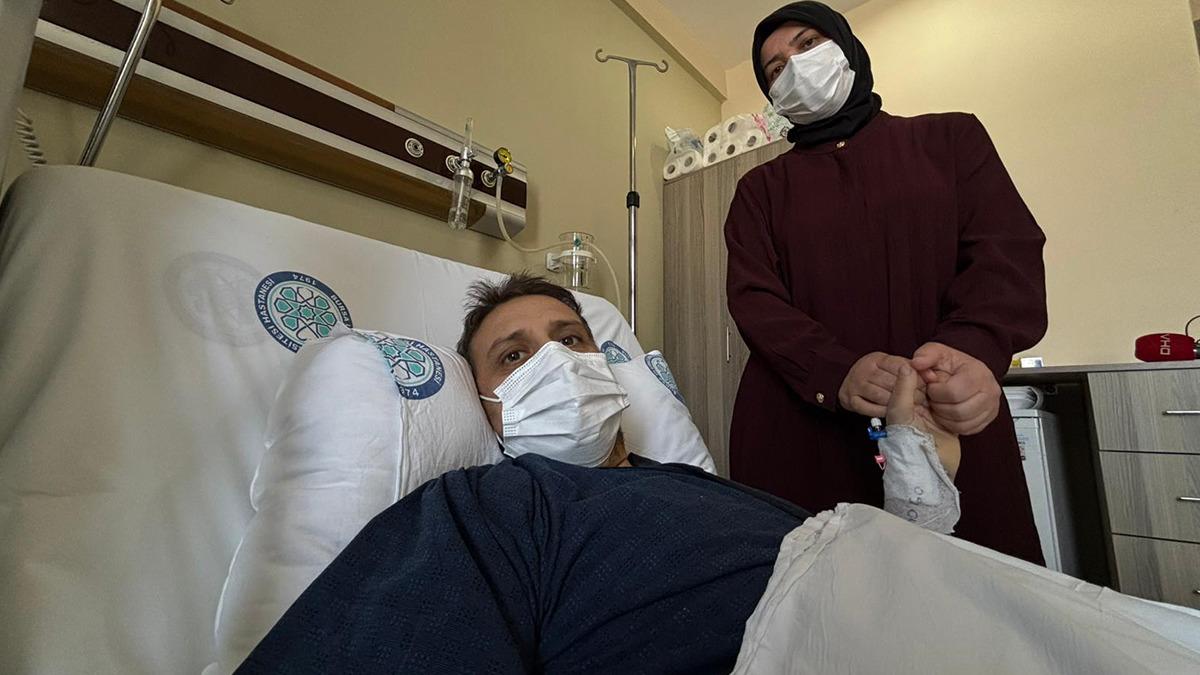 Eşi, gözünün önünde eriyordu: 5 ayda 21 kilo verdi