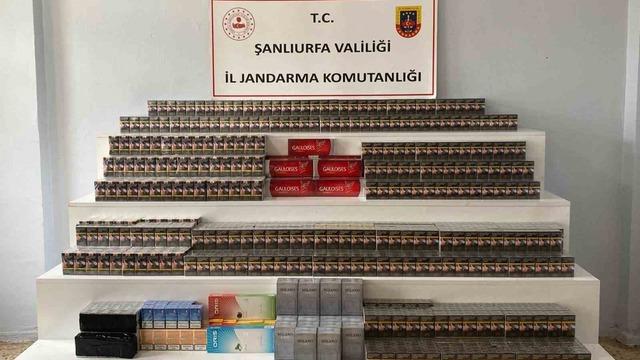 Viranşehir’de 4 bin 900 paket kaçak sigara ele geçirildi