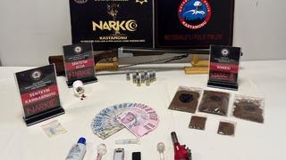 Kastamonu iki ayrı uyuşturucu operasyonunda 6 şüpheli gözaltına alındı