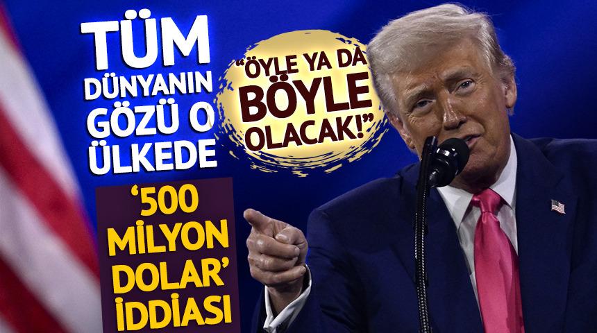 Trump "barış" i&ccedil;in &ccedil;ok kesin konuştu