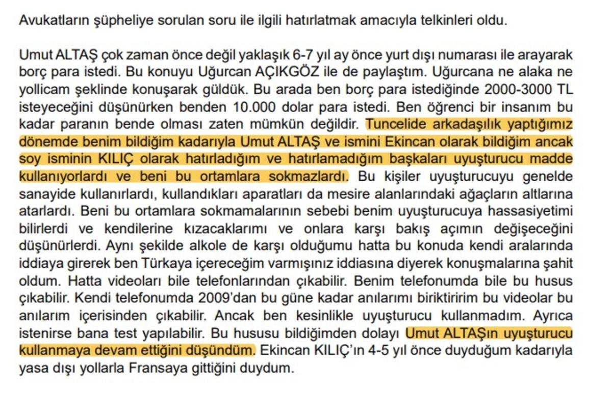 Mustafa T&uuml;rkay Sonel in ifadesi ortaya &ccedil;ıktı! &Ccedil;elişkiler dikkat &ccedil;ekti... Doku ailesi i&ccedil;in  Empati  s&ouml;zleri 4