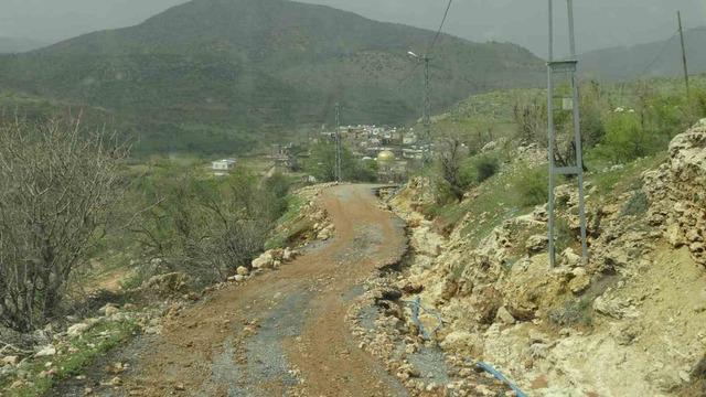 Gerc&uuml;ş&rsquo;te sağanak yağış sel getirdi 5