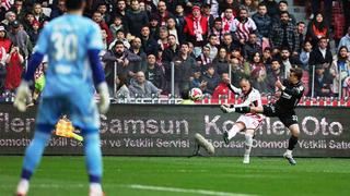 Beşiktaş’a 5 dakikalık şok! Samsun’da füze yağmuru