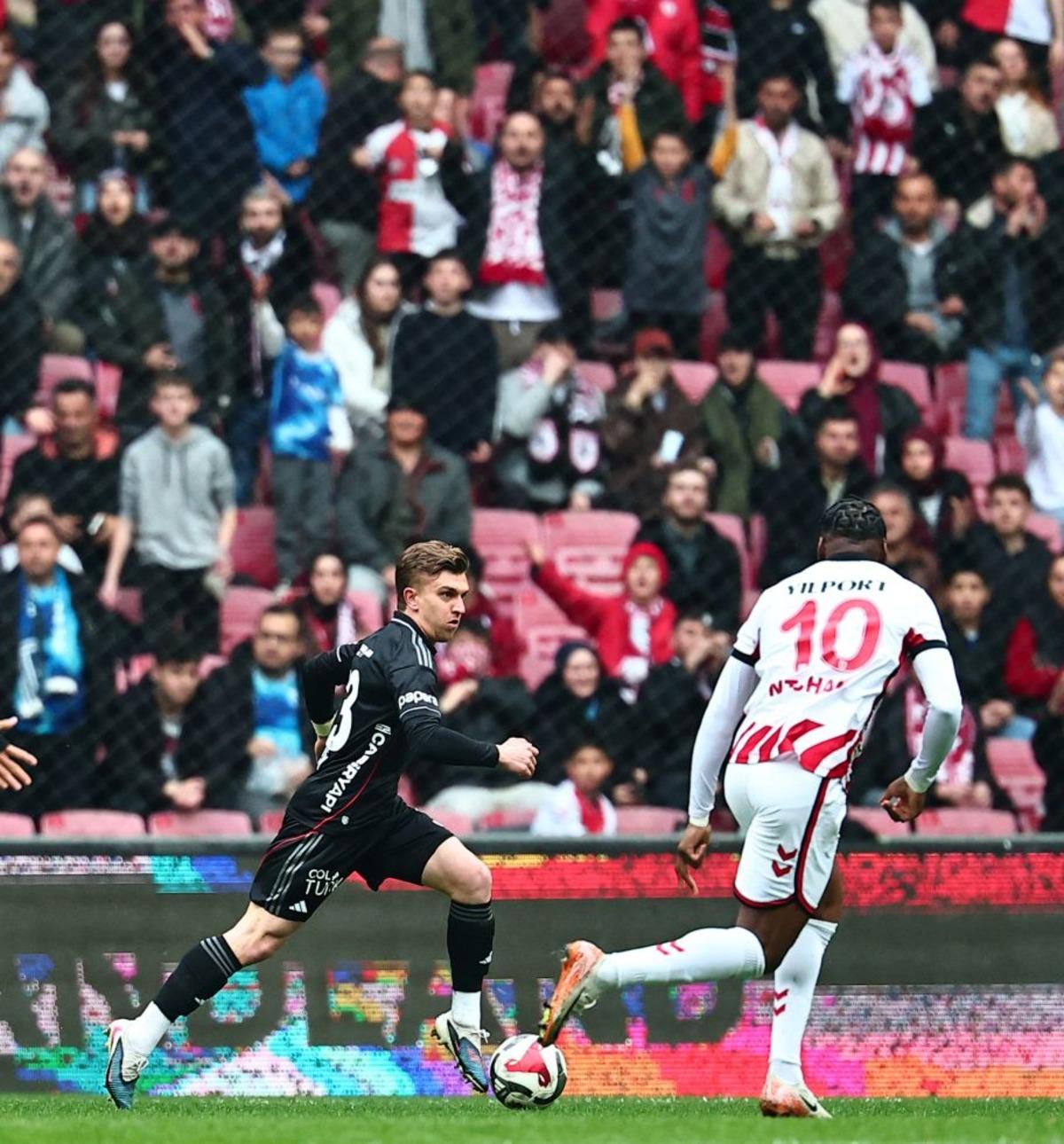 (&Ouml;zet) Samsunspor - Beşiktaş Ma&ccedil;ı &Ouml;zeti ve T&uuml;m &Ouml;nemli Anları 3
