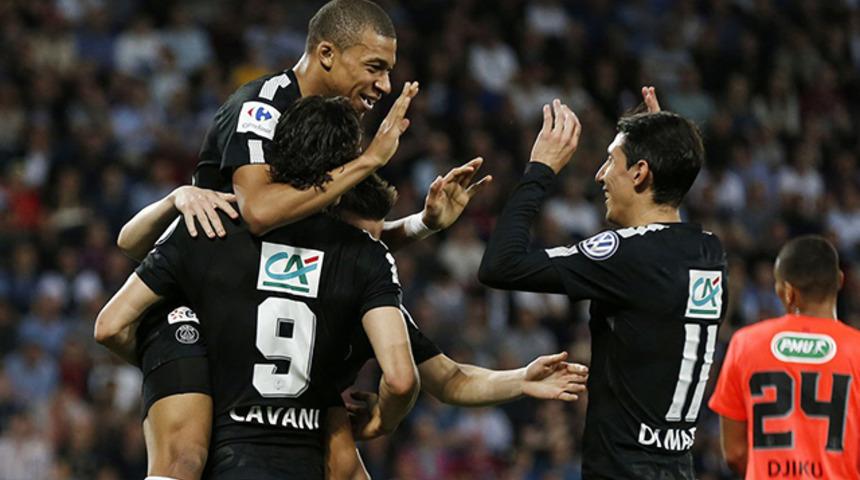 Caen 1 - 3 PSG (Ma&ccedil; sonucu)